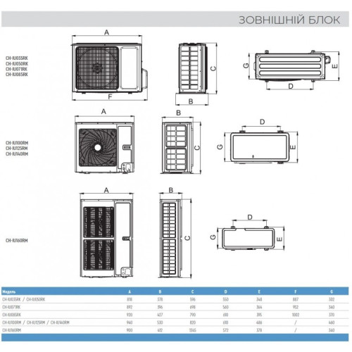 Кондиционер Cooper&Hunter CH-IF160RK2/CH-IU160RM2